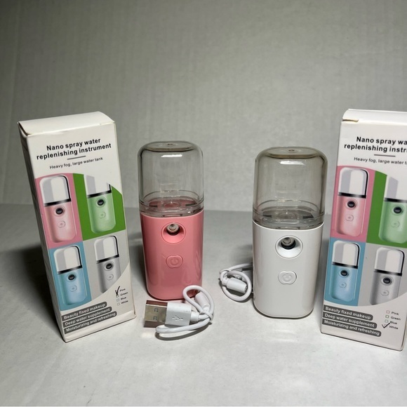 Nano Spray Water Replenishing Facial Mister Set of Two‎ - Picture 8 of 9